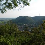 Blick vom Scheuelberg zum Rosenstein