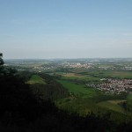 Blick vom Scheuelberg (Ostseite) nach Bargau